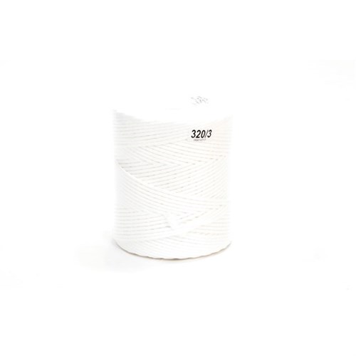 PP-Kordel, weiß, 320/3-fach Spule 4,5 kg Produktbild 0 L