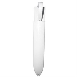 Messerscheide aus Kunststoff weiß, für 1 Messer, ohne Koppel Produktbild