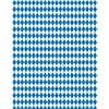 Pastetendarm-Vislon-LS 115(126)/50 (25Abs.) "Rautendruck"/blau-weiß Produktbild