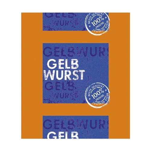 NaloBar gelbmatt 53(53)/25m gerafft "Gelbwurst"/Designklasse Produktbild 0 L