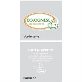 NaloBar-APM glasklar 65/32 (25Abs.) "Bolognese" nach Hausmacher Art Produktbild
