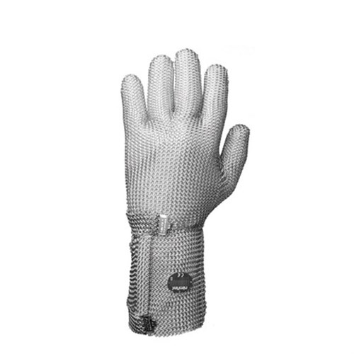 Stechschutzhandschuh Niroflex 2000 weiß/ Gr. S, mittlere Stulpe Produktbild 0 L