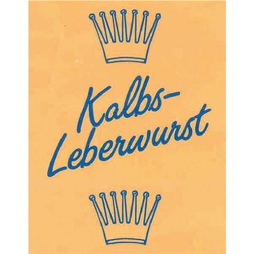 K flex-S/Vislon-S gelbgold 45(47)/25 (25Abs.) "Kalbsleberwurst"/1-farbig: blau Produktbild 0 L
