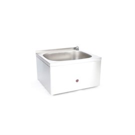 Handwaschbecken-Edelstahl Maße: 470 x 410 x 250 mm / Sensorschalter Produktbild