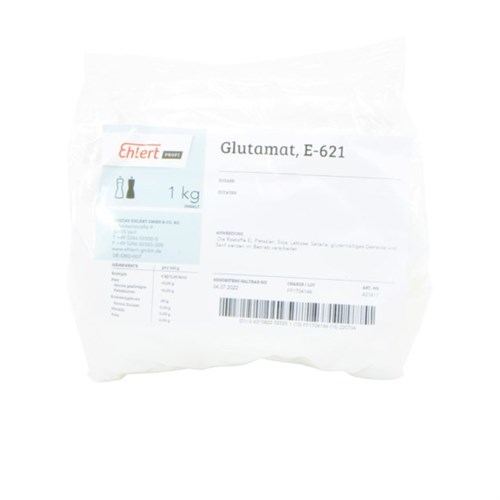 Glutamat, E-621 Btl. 1 kg / Geschmacksverstärker Produktbild 0 L