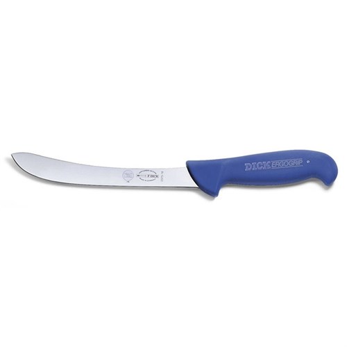 Dick-Sortiermesser, blau 82375/21, gebogen, breite Spitze, "Ergogrip" Produktbild 0 L