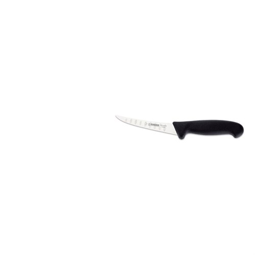 Giesser-Ausbeinmesser, schwarz 2505 wwl/13, gebogen, semiflex Produktbild 0 L