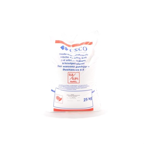 Nitrit-Pökelsalz Sack 25 kg / Nitritgehalt: 0,8 - 0,9 Produktbild 0 L