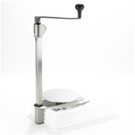 Edelstahl-Tischdosenöffner Modell DO 101 f. Dosen bis 40 cm Höhe, max. 10 kg Produktbild