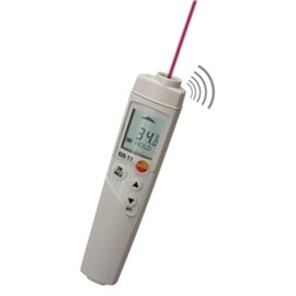 Testo-Infrarot-Thermometer Typ 826-T2 Messbereich: -50 bis +300 °C Produktbild