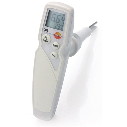 Testo-pH-Messgerät Typ 205 autom. Temperaturkompensation Produktbild 0 L