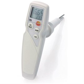 Testo-pH-Messgerät Typ 205 autom. Temperaturkompensation Produktbild