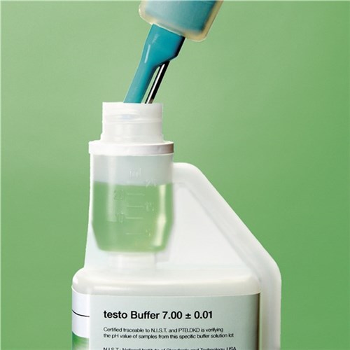 Testo-pH-Pufferlösung 7,00 250 ml Dosierflasche Produktbild 0 L