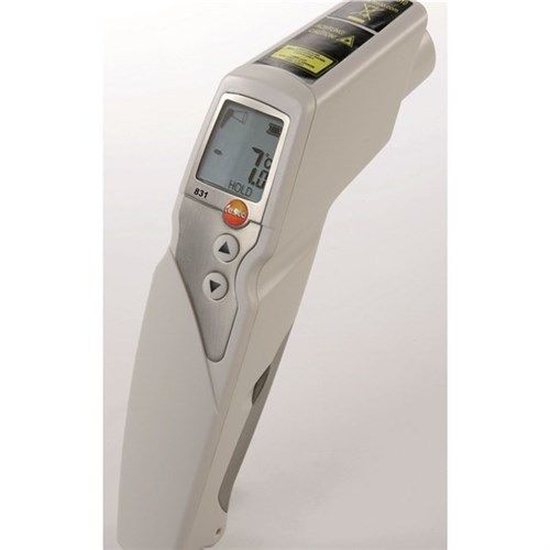 Testo-Infrarot-Thermometer Typ 831 Messbereich: -30 bis +210 °C Produktbild 0 L