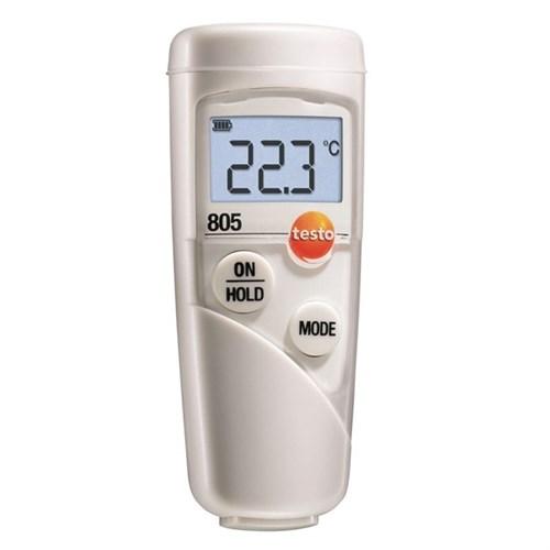 Testo-Infrarot-Thermometer Typ 805 Messbereich: -25°C bis +250°C Produktbild 0 L