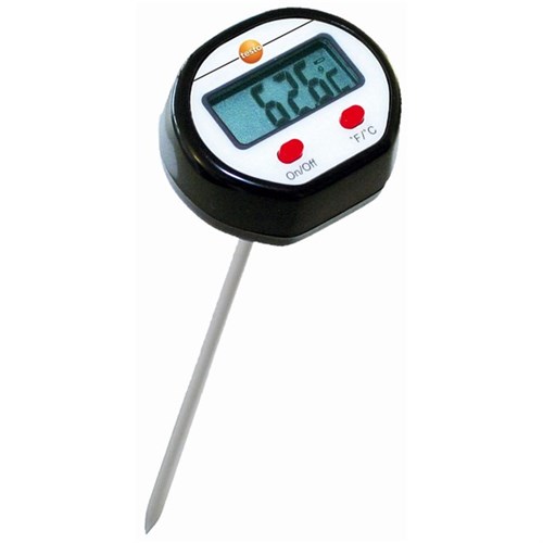 Testo-Mini-Einstechthermometer, kurz Messbereich: -20°C bis +150°C Produktbild 0 L