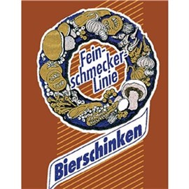 F+ braun 60(66)/25 (25Abs.) "Bierschinken"/FSL Produktbild