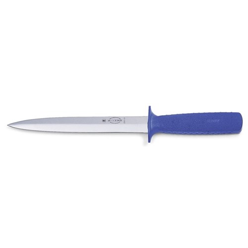 Dick-Dolch-/Stechmesser, blau 82357/21, beidseitig geschliffen, "Ergogrip" Produktbild 0 L