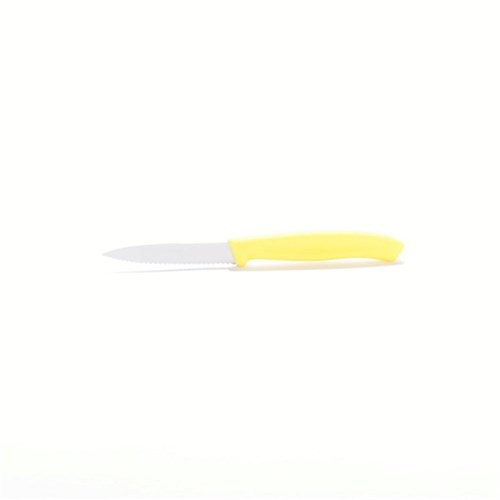 Victorinox-Tomatenmesser, gelb 6.7636.L118, 8 cm, Wellenschliff, mittelspitz Produktbild 0 L
