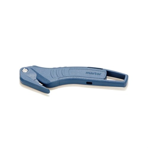 Martor-Aufritzmesser SECUMAX 320 "Combi", blau verdeckte Klinge, metalldetektierbar Produktbild 0 L