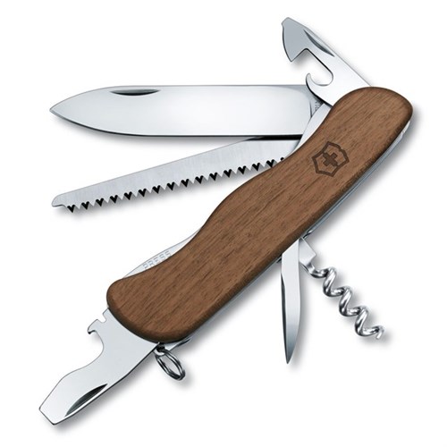 Victorinox-Taschenmesser, Nussbaumholz 0.8361.63, Forester Wood, 111 mm Produktbild 0 L