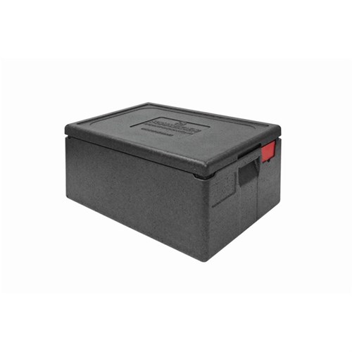 PP-Isolierbox schwarz 1/1 GN incl. Deckel, 39 L Produktbild 0 L