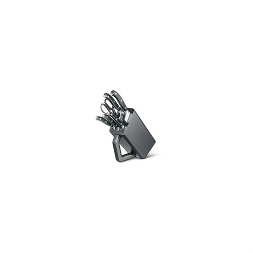 Victorinox-Messerblock, 6-teilig 6.7186.66, schwarz, aus Buchenholz Produktbild 0 L