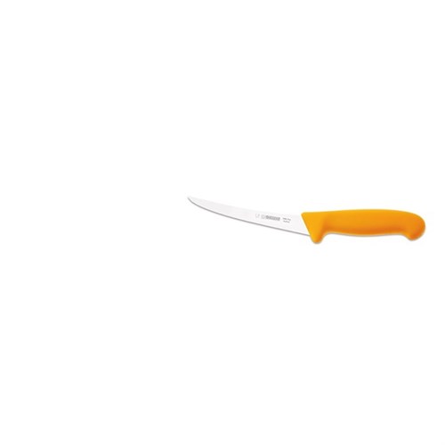 Giesser-Ausbeinmesser, gelb 2505/15, gebogen, semiflex Produktbild 0 L