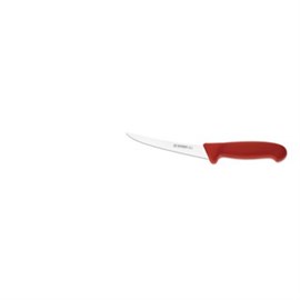 Giesser-Ausbeinmesser, rot 2505/15, gebogen, semiflex Produktbild