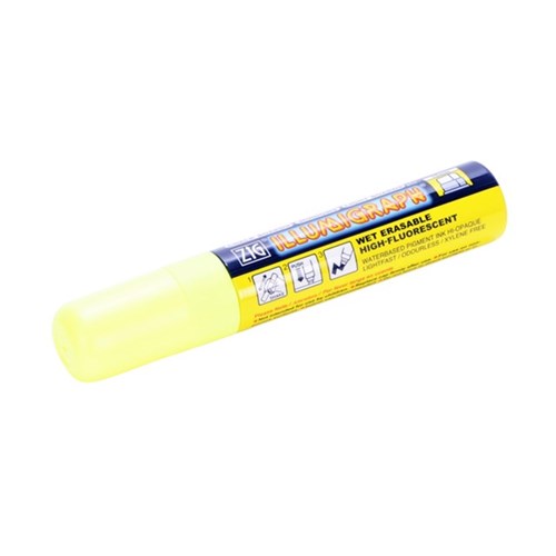 Kreidemarker dick 15 mm, gelb wasserlöslich, "Illumigraph" Produktbild 0 L