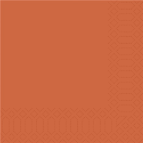 Duni Servietten 33 x 33 cm mandarin, 1/4 Falz, dreilagig Produktbild 0 L