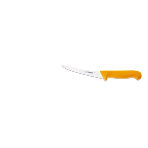 Giesser-Ausbeinmesser, gelb 2517pp/15, gebogen, steif, PP-Griff Produktbild 0 L