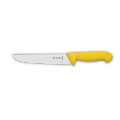 Giesser-Schlachtmesser, gelb 4005/21, gerade, breit Produktbild 0 L