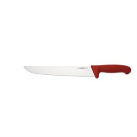 Giesser-Schlachtmesser, rot 4025/27, schmale Form Produktbild