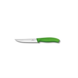 Victorinox-Steakmesser, grün 6.7936.12L4, 12 cm, Wellenschliff Produktbild