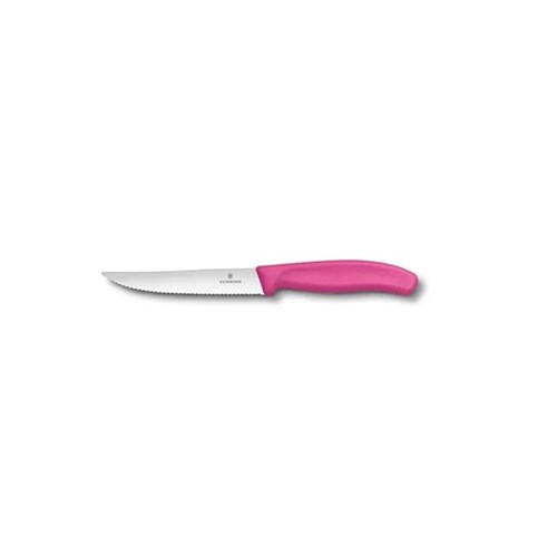 Victorinox-Steakmesser, pink 6.7936.12L5, 12 cm, Wellenschliff Produktbild 0 L