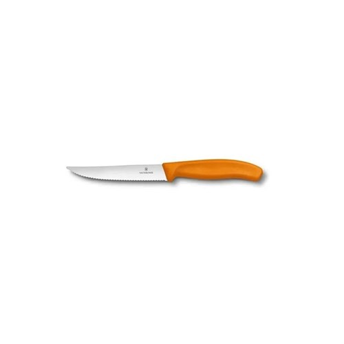 Victorinox-Steakmesser, orange 6.7936.12L9, 12 cm, Wellenschliff Produktbild 0 L