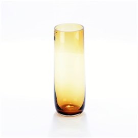 Vase ASA "ajana" amber H.: 29 cm, D.: 10,5 cm Produktbild