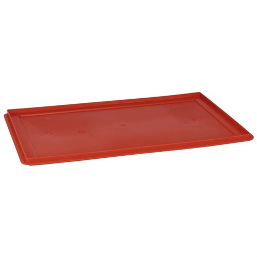 Auflagedeckel für Euro-Fleischkasten rot, für Größen E1, E2, E3 Produktbild 0 L