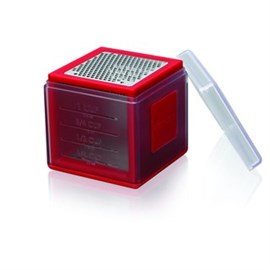 Würfel Reibe, rot Microplane Produktbild