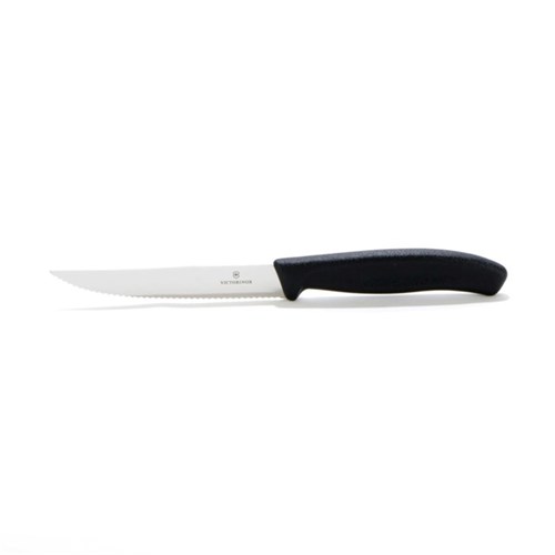 Victorinox-Steakmesser, schwarz 6.7933.12, Wellenschliff Produktbild 0 L