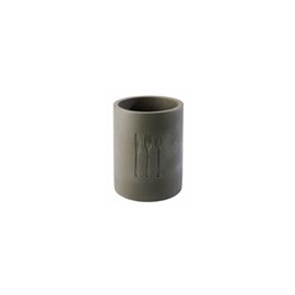 APS-Besteckbehälter „ELEMENT“, Beton D.: 11 cm, H.: 14 cm, ungeteilt Produktbild