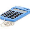 Taschenrechner mit Sicherheitskette, blau H 85 x B 60 mm, detektierbar Produktbild