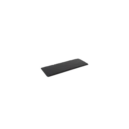 Naturschieferplatte eckig, schwarz 30 x 12 x 0,5 cm, schwarz Produktbild 1 L