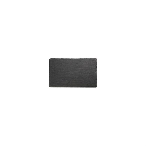 Naturschieferplatte eckig, schwarz 24 x 15 x 0,5 cm Produktbild 0 L