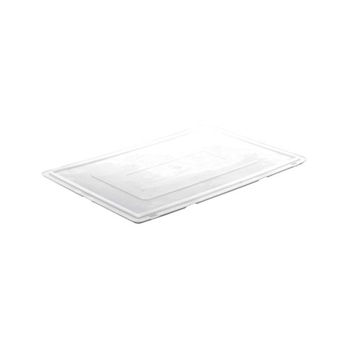 Deckel für Stapelkasten, weiß 600 x 400 mm, PP Produktbild 0 L
