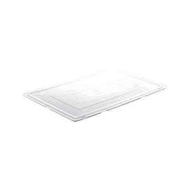 Deckel für Stapelkasten, weiß 600 x 400 mm, PP Produktbild