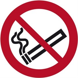 Verbotsschild "Rauchen verboten" Produktbild