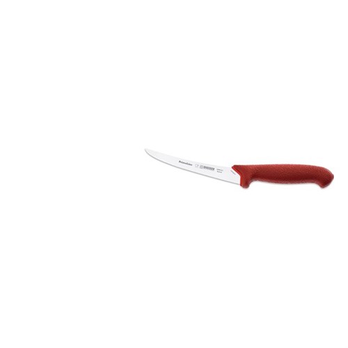 Primeline-Ausbeinmesser, rot 12250/15, gebogen, flex Produktbild 0 L