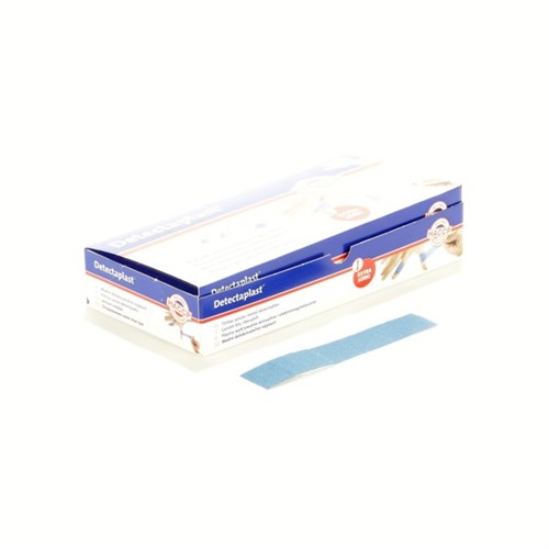 Pflasterstreifen, blau detektierbar, 2 x 12 cm, Folie Produktbild 0 L